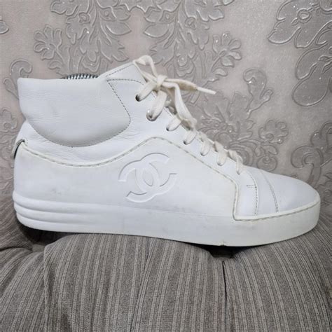 chanel white trainers buy online|Chanel trainers beige.